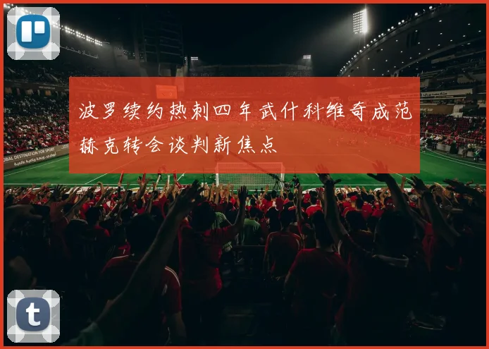波罗续约热刺四年武什科维奇成范赫克转会谈判新焦点